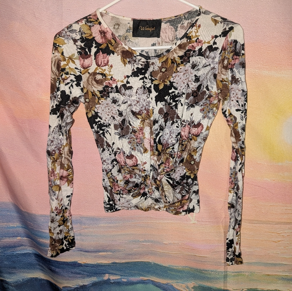 Wishful floral top
